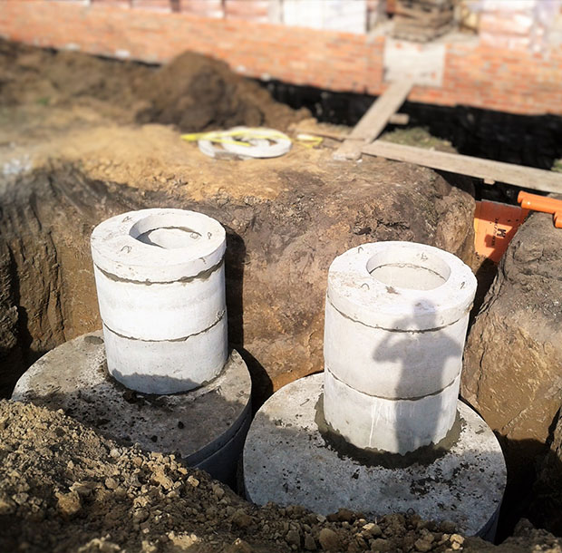 Септики из бетонных колец в Ясногорском районе